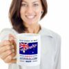 Lustige Tasse mit Spruch Wenn Du in Australien warst Geschenk für Mama Papa Chef Kollegen