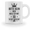 Galeriemode Tasse zum 50 Geburtstag Geschenk für Mann Frau Scherzartikel