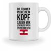 Galeriemode Lustige Tasse mit Spruch Ich muss nach Österreich Geschenk für Mama Papa Chef Kollegen