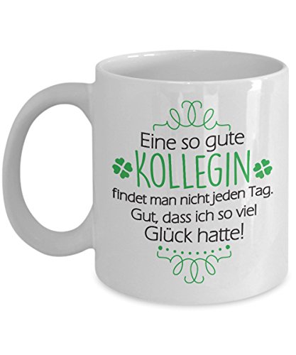 Galeriemode Tasse Beste Kollegin Abschied Arbeit Geschenk