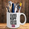 Galeriemode Lustige Tasse mit Spruch Ich muss nach Thailand Geschenk für Mama Papa Chef Kollegen