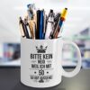 Galeriemode Tasse zum 50 Geburtstag Geschenk für Mann Frau Scherzartikel