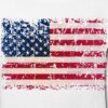 Spreadshirt USA Flagge Used Look Star Spangled Banner Kinder Bio-T-Shirt
