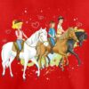 Spreadshirt Bibi Und Tina Ausritt Mit Alexander Falkenstein Kinder Premium T-Shirt