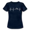 Spreadshirt Herzschlag Puls Frequenz Berge EKG Frauen T-Shirt