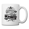 Spreadshirt Schwoba Gottes Schönste Gabe Schwabe Spruch Tasse, Weiß