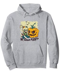 Halloween Hallo, ich will Kürbis spielen Pullover Hoodie