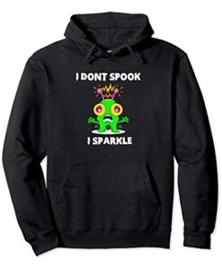 Halloween Sparkle Outfit Pullover Hoodie