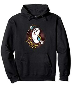 Halloween Ghost Boozin Pullover Hoodie