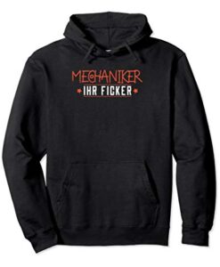 KFZ-Mechaniker I Geschenk Automechaniker I Werkstatt Pullover Hoodie
