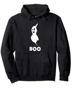 Halloween Outfit Ghost Boo Pullover Hoodie