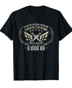 Herren S 1000 XR Tuning Zubehör Biker Alter Mann Spruch T-Shirt